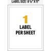 Avery Label, Ghs Chemical, 8.5X11 Pk AVE60507